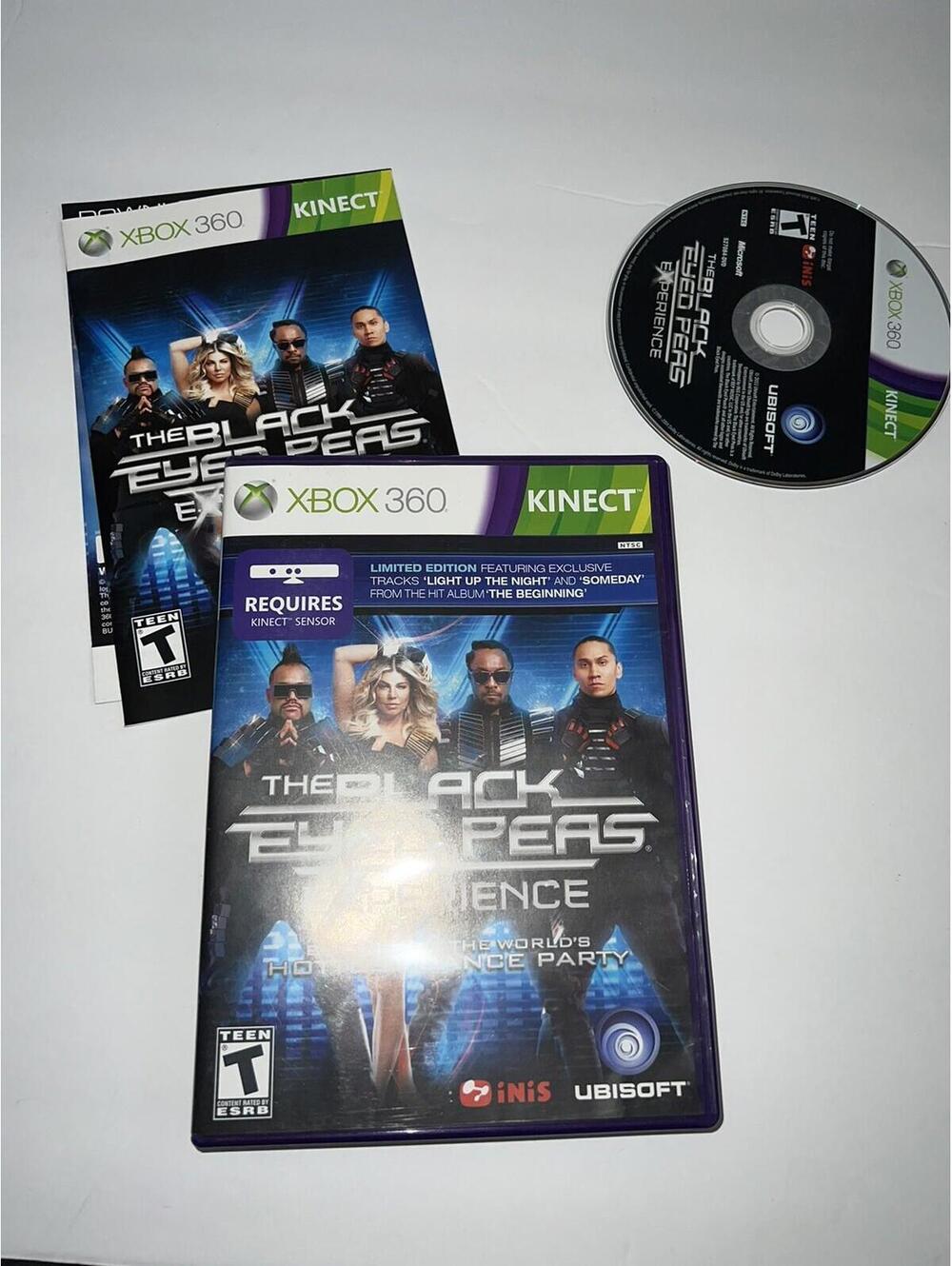 Black Eyed Peas Experience Microsoft Xbox 360 Game